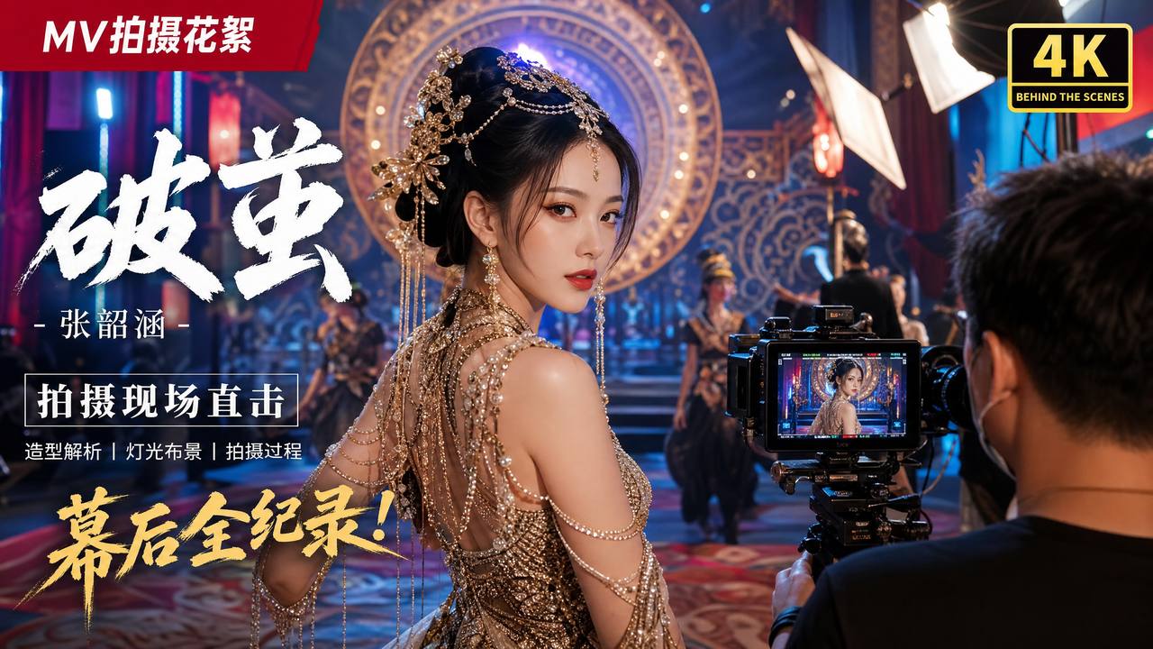 女神视频MV拍摄花絮传媒